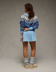 AE High-Waisted Pleated Mini Skirt